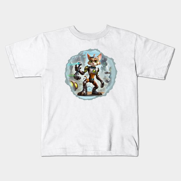 Ratchet & Clank Series Kids T-Shirt by Wilcox PhotoArt